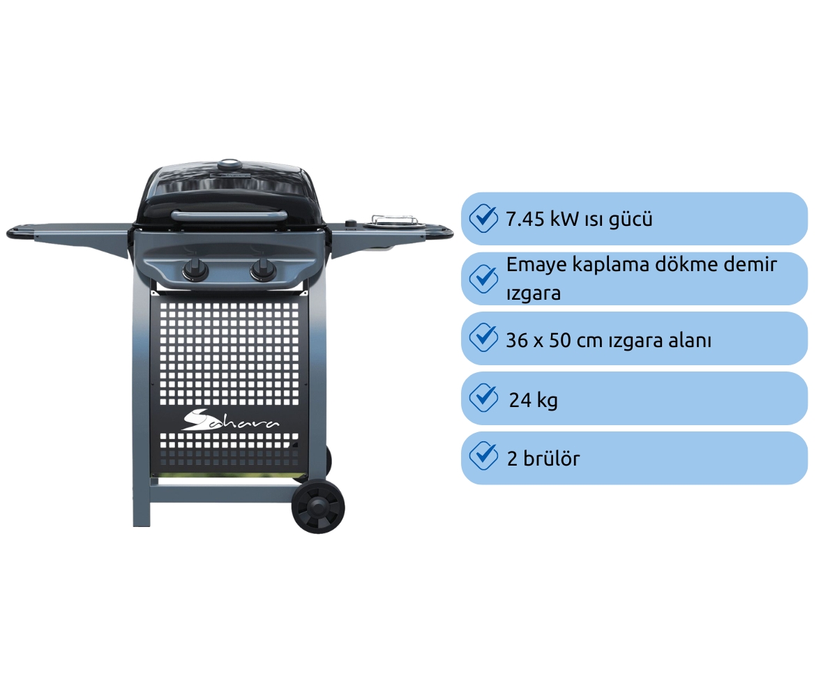 Aygaz X150 Klasik Barbekü - Gri