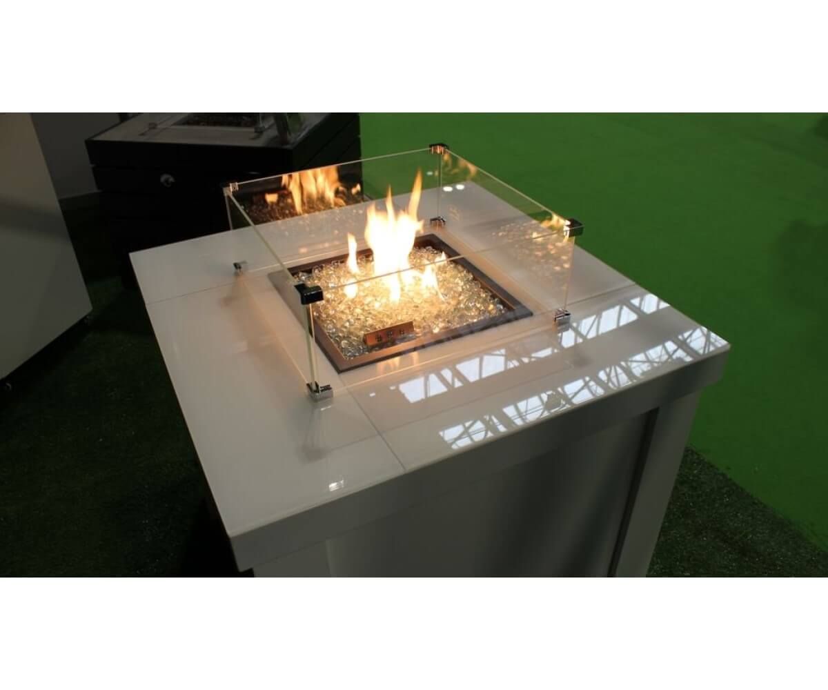 Aygaz Lhotse 817-B GB Dış Mekan Isıtıcı - Cam Boncuklu - Beyaz