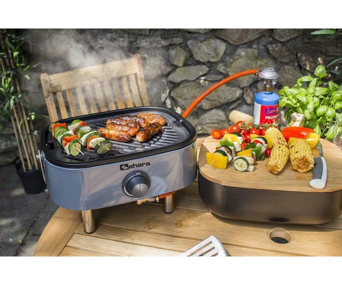 BARBEKÜ SAHARA MİNİ BBQ, GRİ
