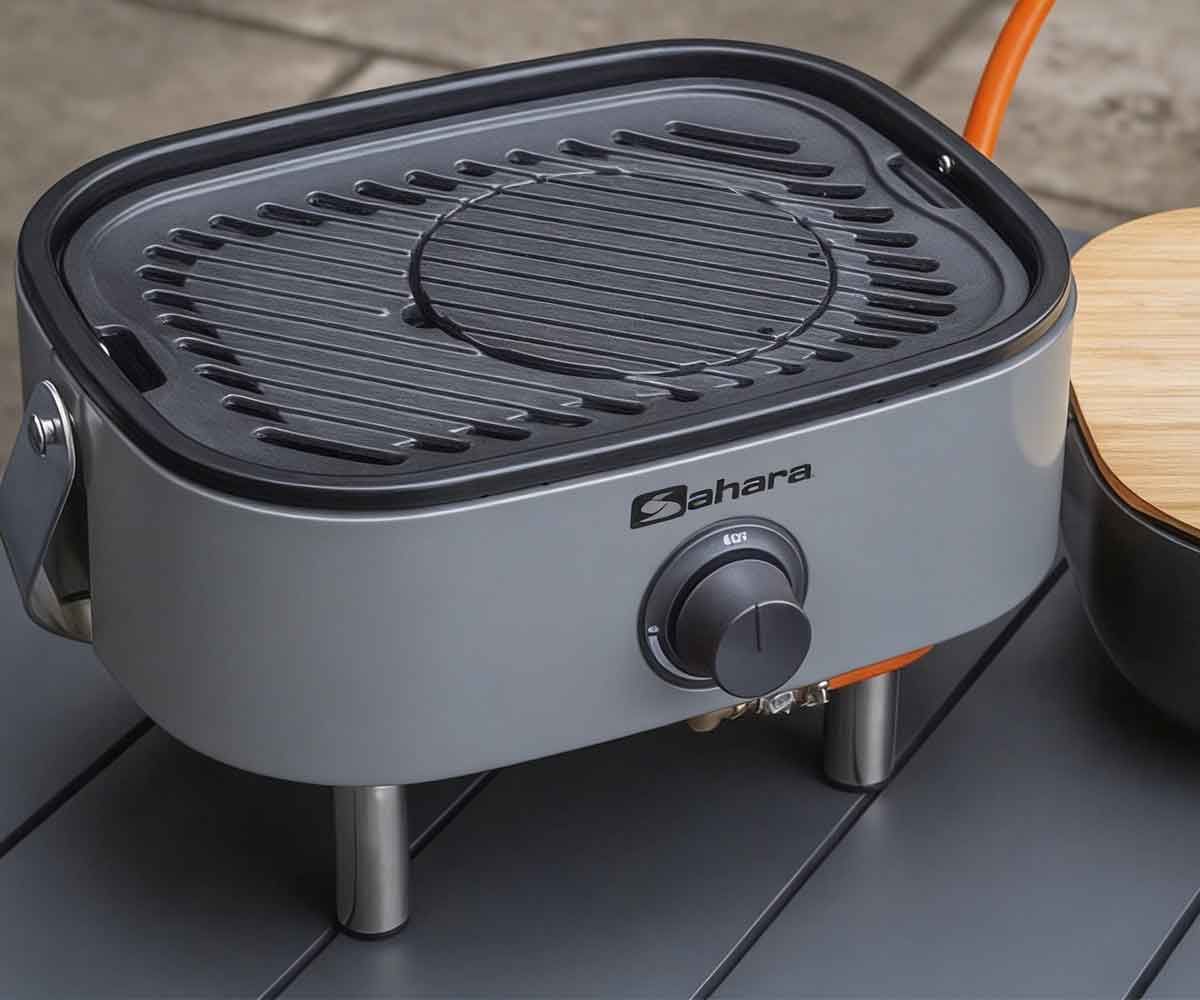 BARBEKÜ SAHARA MİNİ BBQ, GRİ