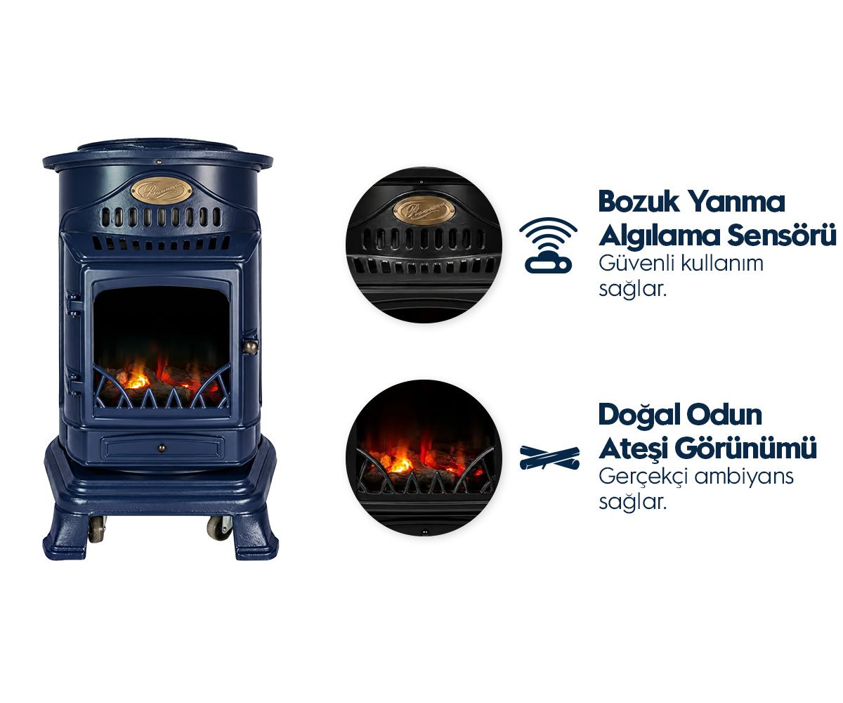 Aygaz Provence İç Mekan Isıtıcı - Lacivert