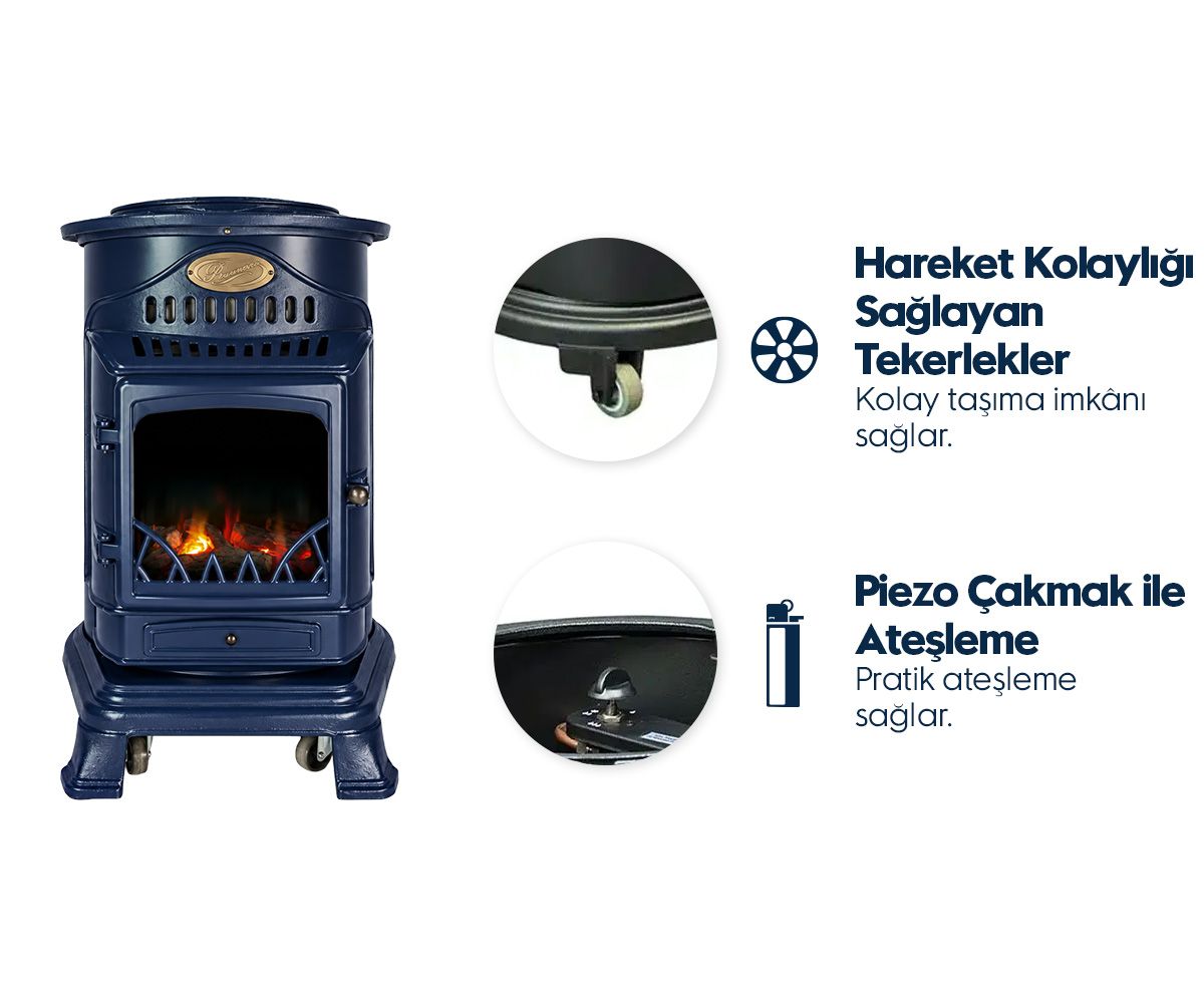 Aygaz Provence İç Mekan Isıtıcı - Lacivert