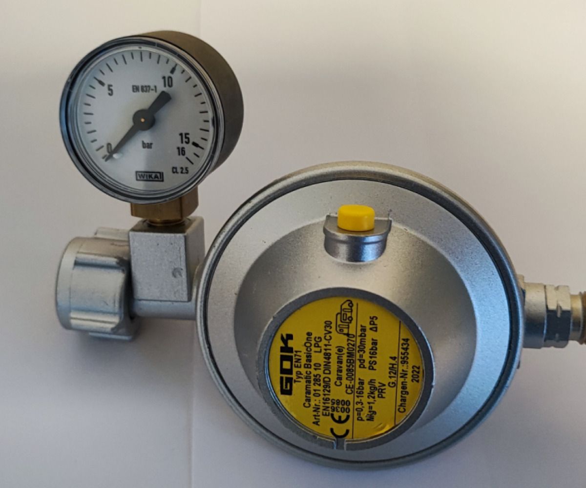 Aygaz Karavan Regülatör - Manometreli