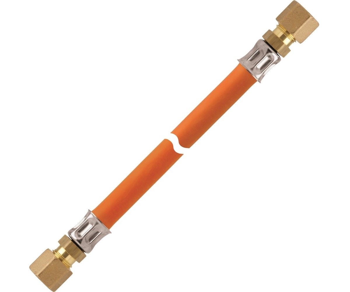 Aygaz Tekne Hortumu (10 Bar) CF8(RVS8)-CF8(RVS8) (80 cm)