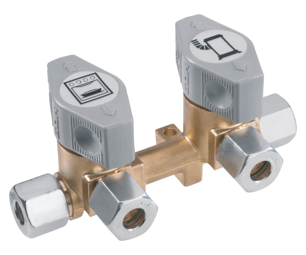 Aygaz Karavan İkili Gaz Vanası, CF10-CF8