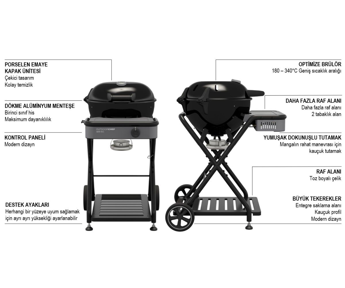 Aygaz Ambri 480 G EVO Yeni Nesil Barbekü