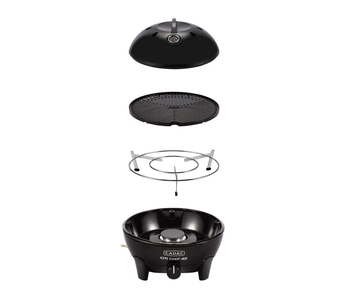 Cadac Citi Chef 40 Barbekü - Siyah