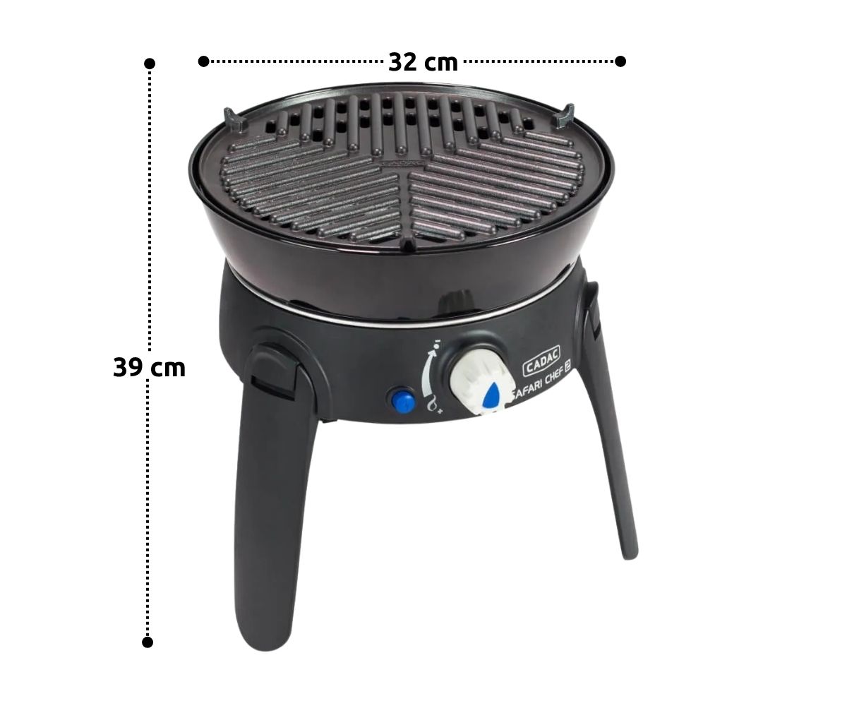 Cadac Safari Chef 30 HP Barbekü, Kartuşlu