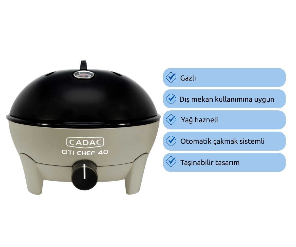 Cadac Citi Chef 40 Barbekü - Yeşil