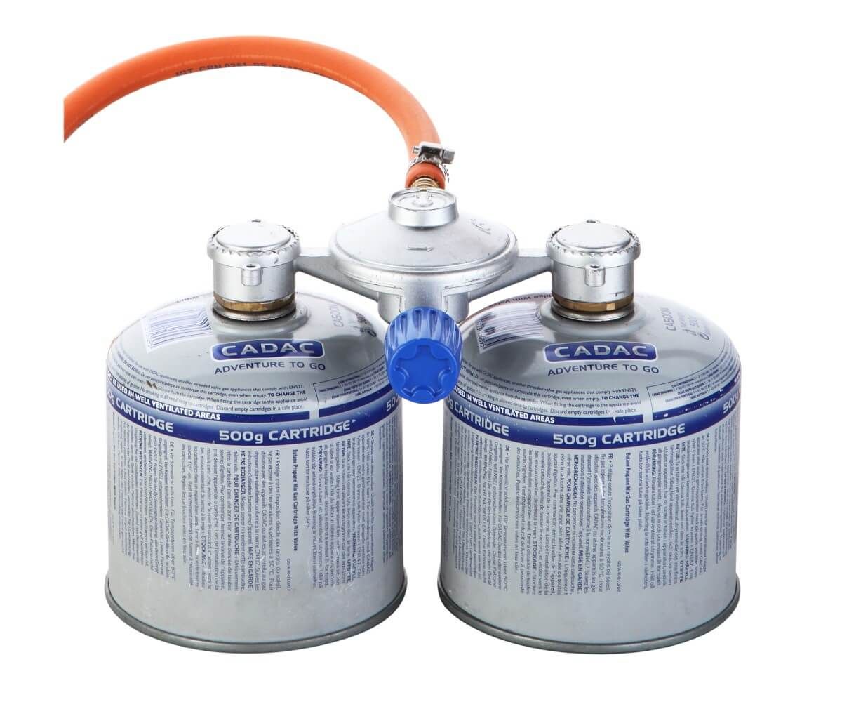 Cadac Kartuş Bağlantı Seti, 2 li, Dual Pak