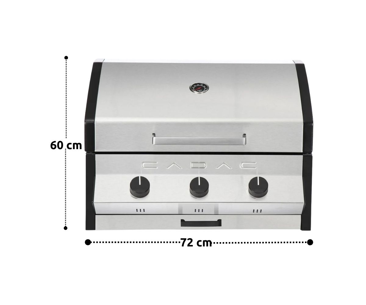 Cadac Meridian 3B Ankastre Gazlı Barbekü