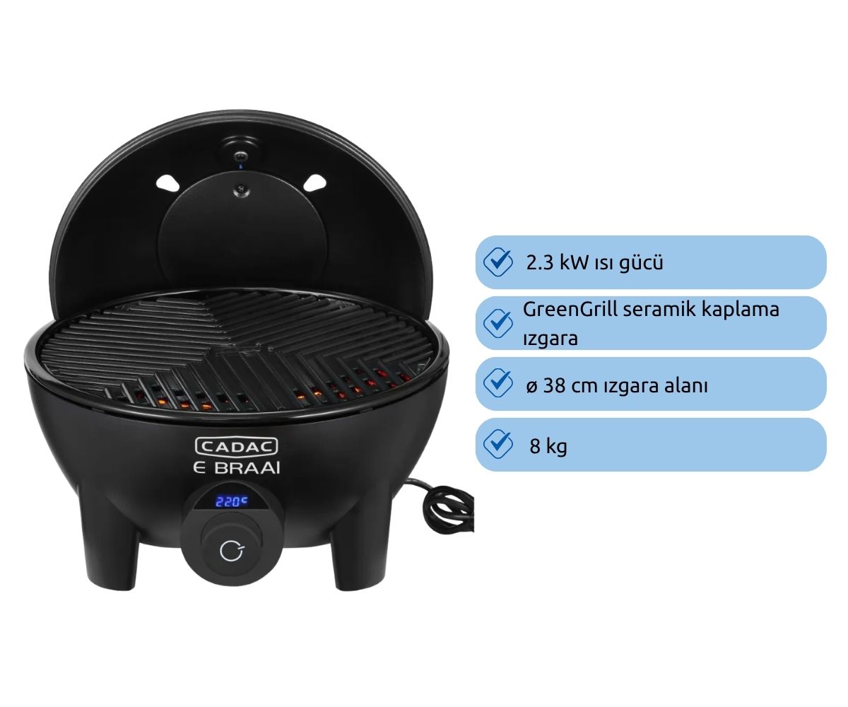 Cadac Ebraai 40 Elektrikli Barbekü