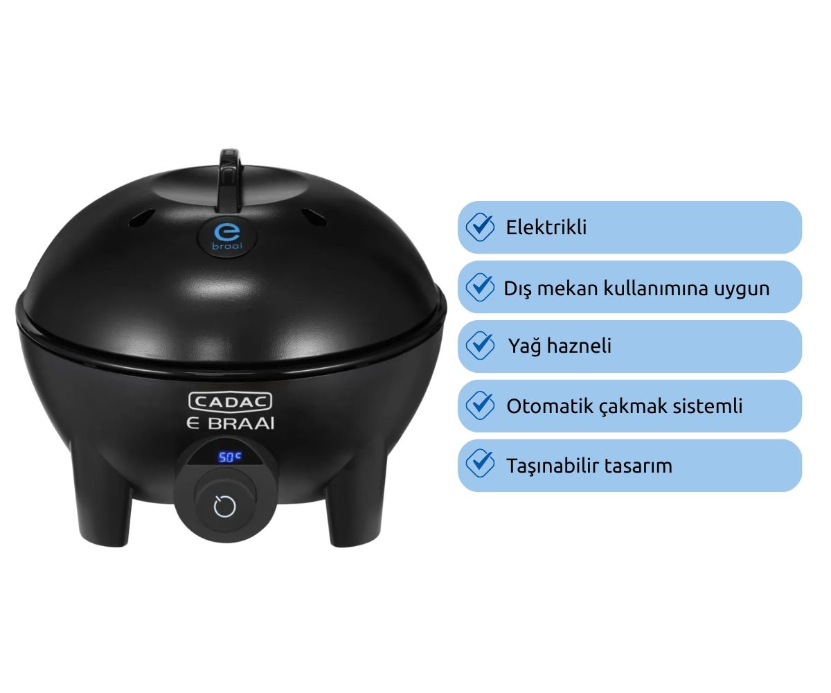 Cadac Ebraai 40 Elektrikli Barbekü