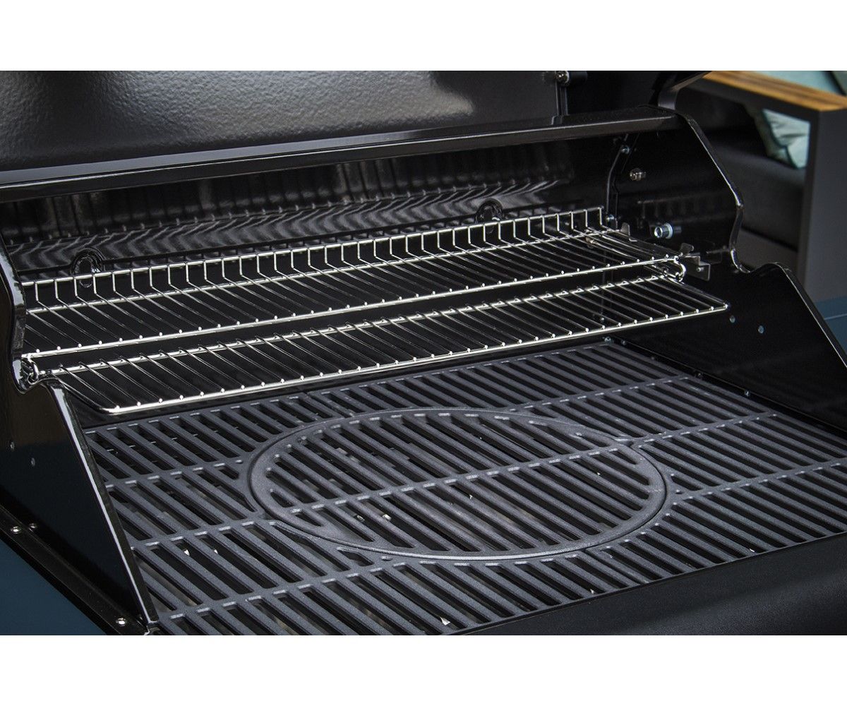 Aygaz X350 Klasik Barbekü - Gri Mavi - LED Işıklı