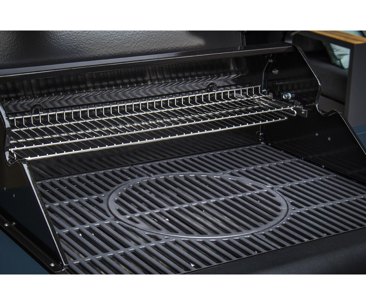 Aygaz X350 Klasik Barbekü - Gri Mavi - LED Işıklı