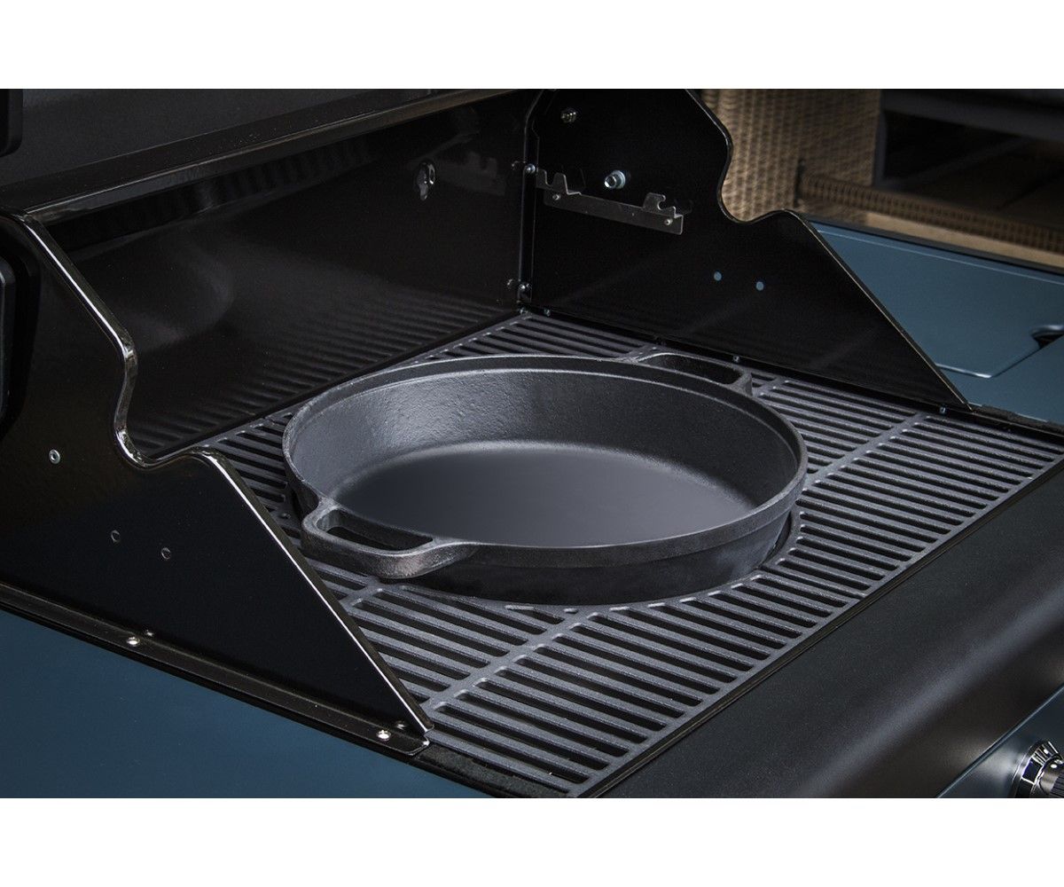 Aygaz X350 Klasik Barbekü - Gri Mavi - LED Işıklı