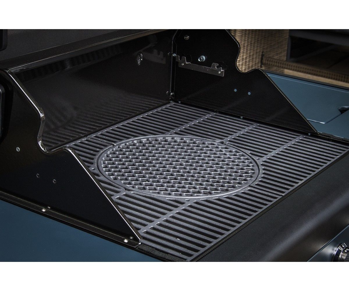 Aygaz X350 Klasik Barbekü - Gri Mavi - LED Işıklı