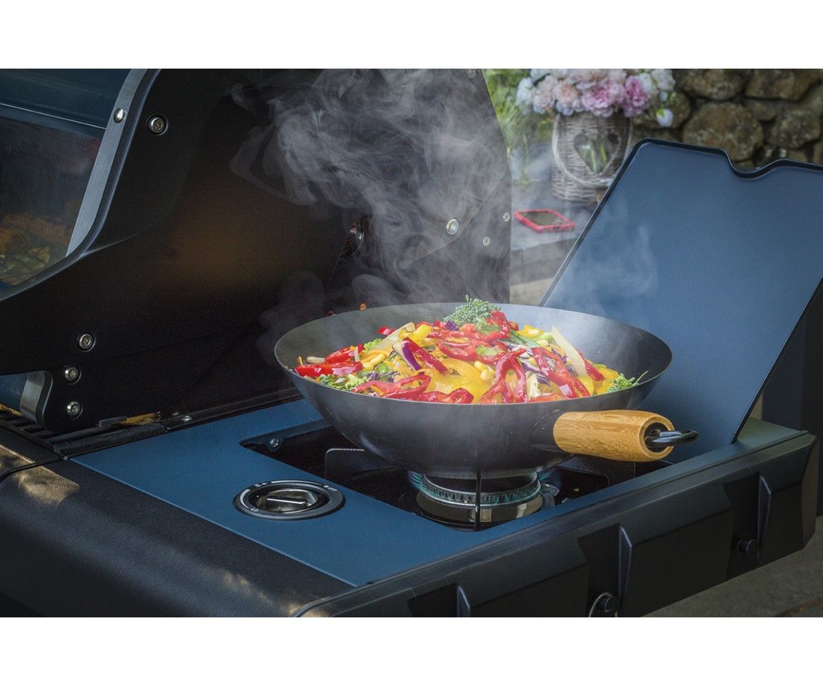 Aygaz X350 Klasik Barbekü - Gri Mavi - LED Işıklı