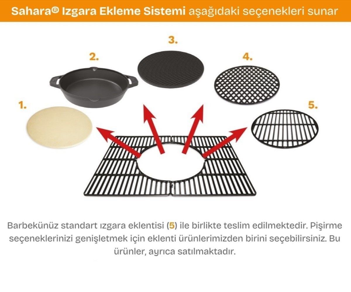 Aygaz X350 Klasik Barbekü - Gri Mavi - LED Işıklı Düğmeli