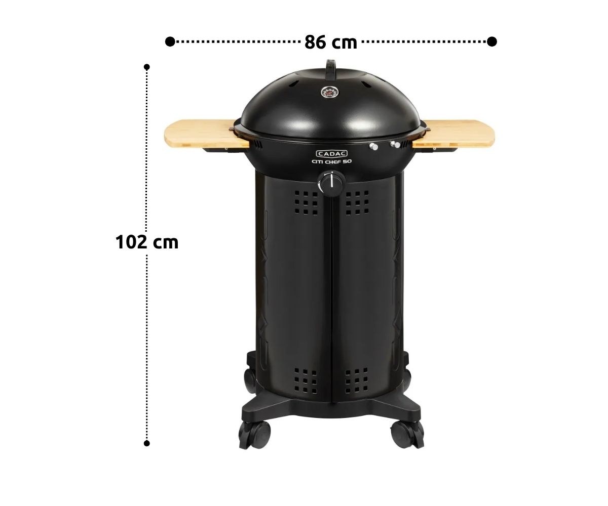Cadac Citi Chef 50 Barbekü - Siyah