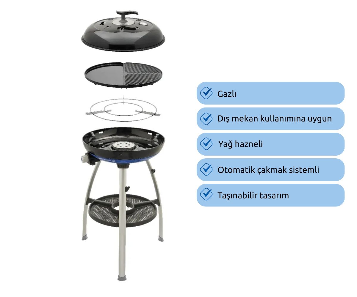 Cadac Carri Chef 50 Barbekü - Plancha