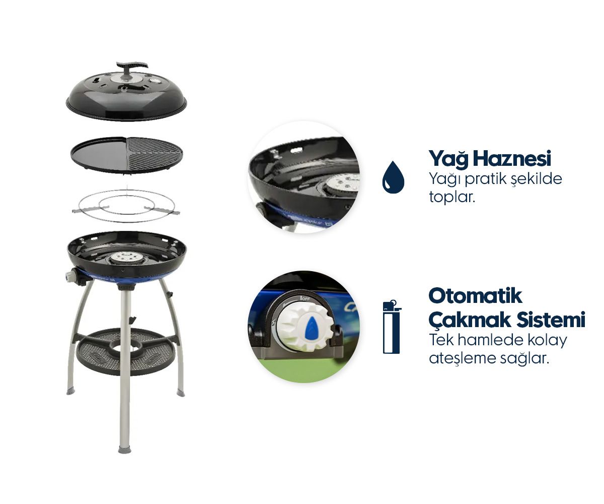 Cadac Carri Chef 50 Barbekü - Plancha