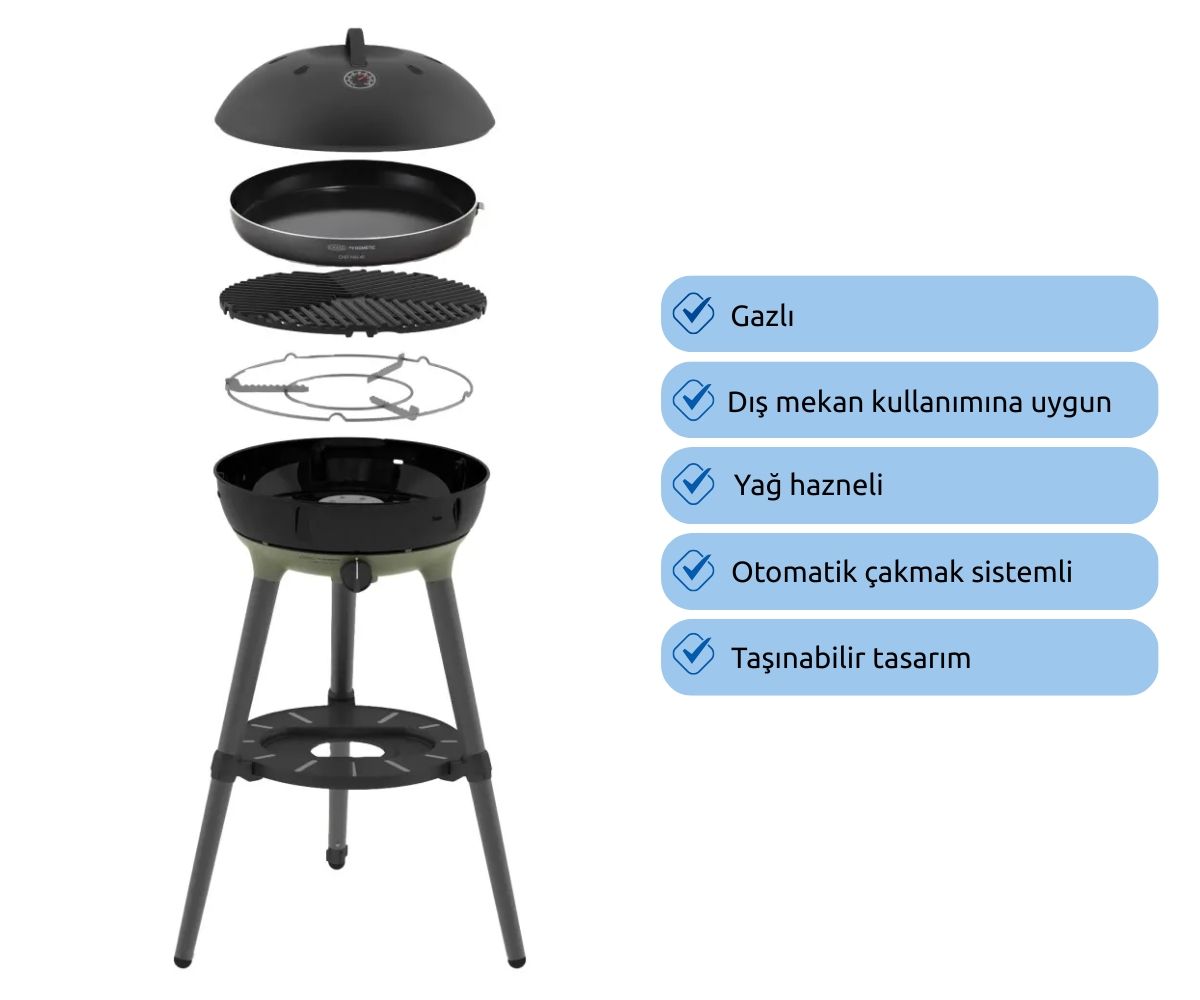 Cadac Carri Chef 40 Barbekü - Chef Pan 