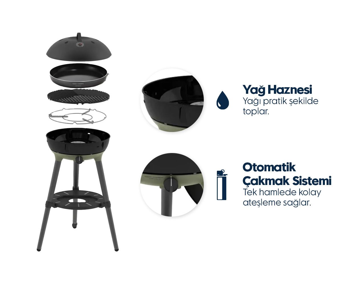 Cadac Carri Chef 40 Barbekü - Chef Pan Lifestyle