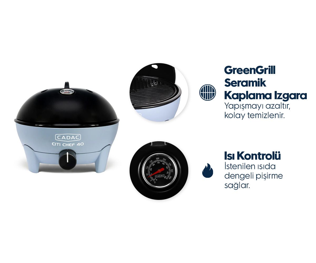 Cadac Citi Chef 40 Barbekü - Mavi Lifestyle