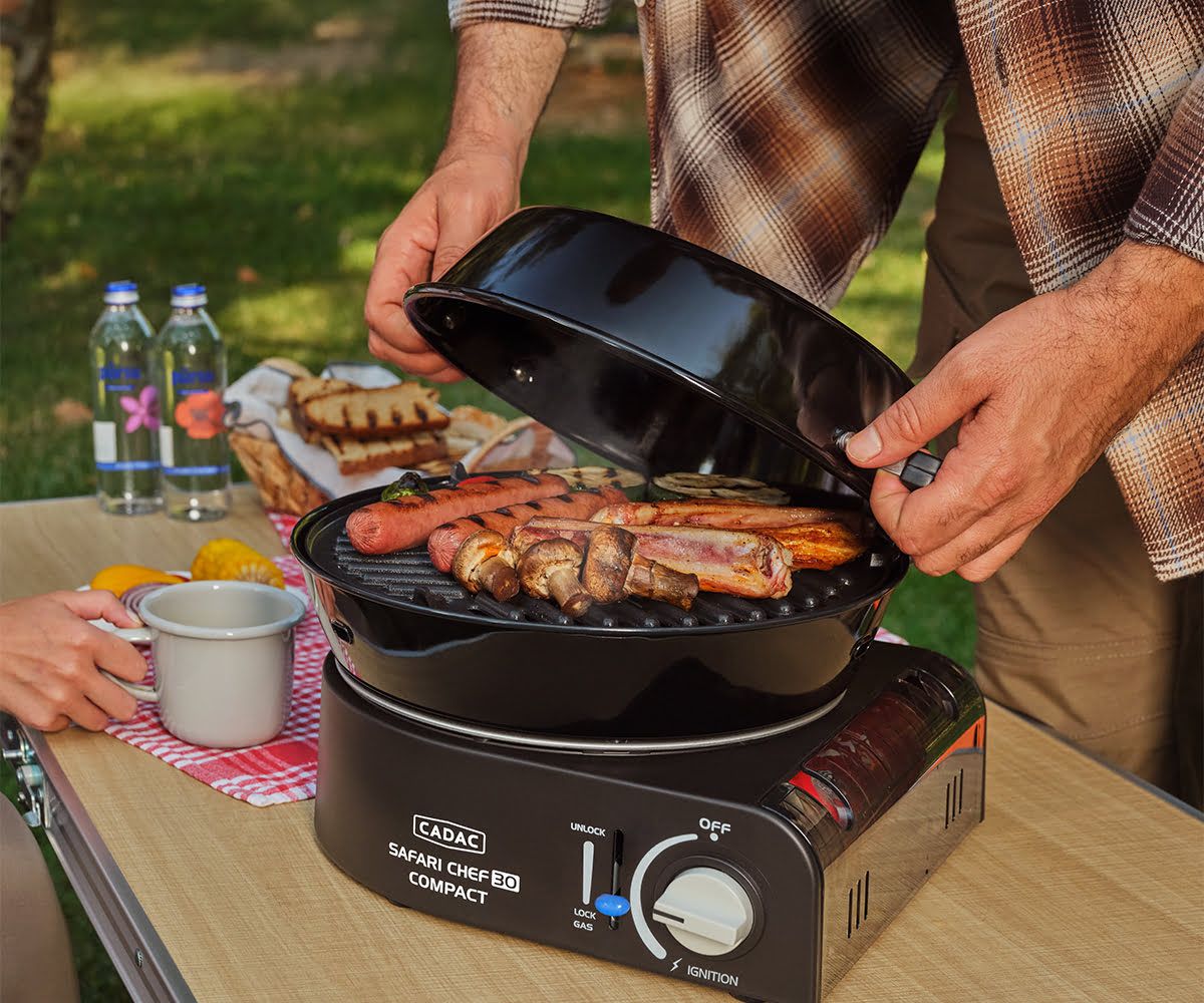 Cadac Safari Chef 30 Kompakt Barbekü - Kartuşlu