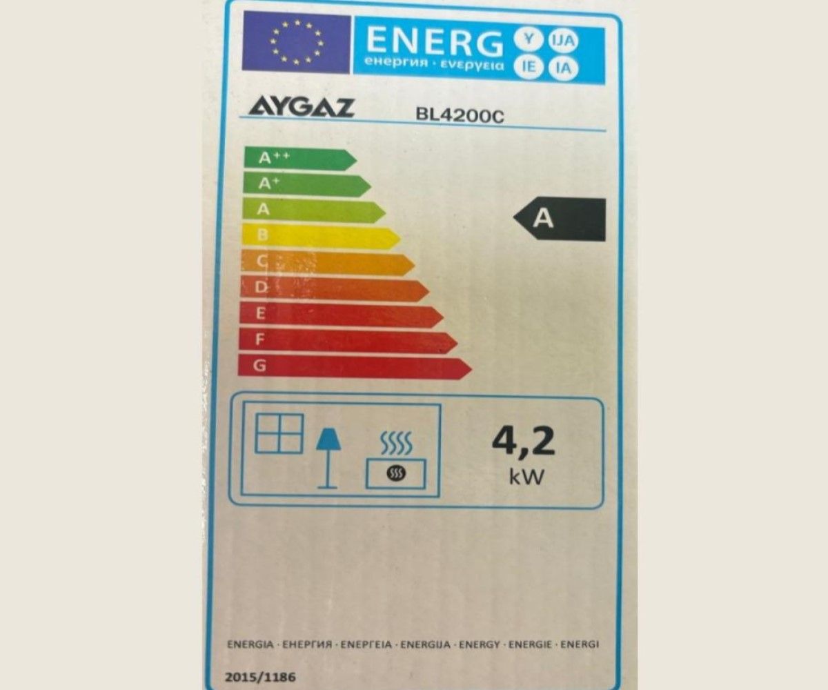 Aygaz İç Mekan Isıtıcı Eko BL4200C, Katlanır
