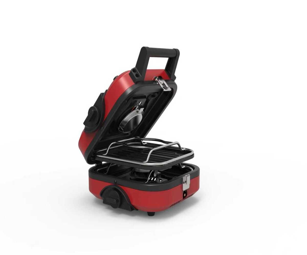 Çift Gözlü Katlanabilir Kartuşlu Kamp Ocağı