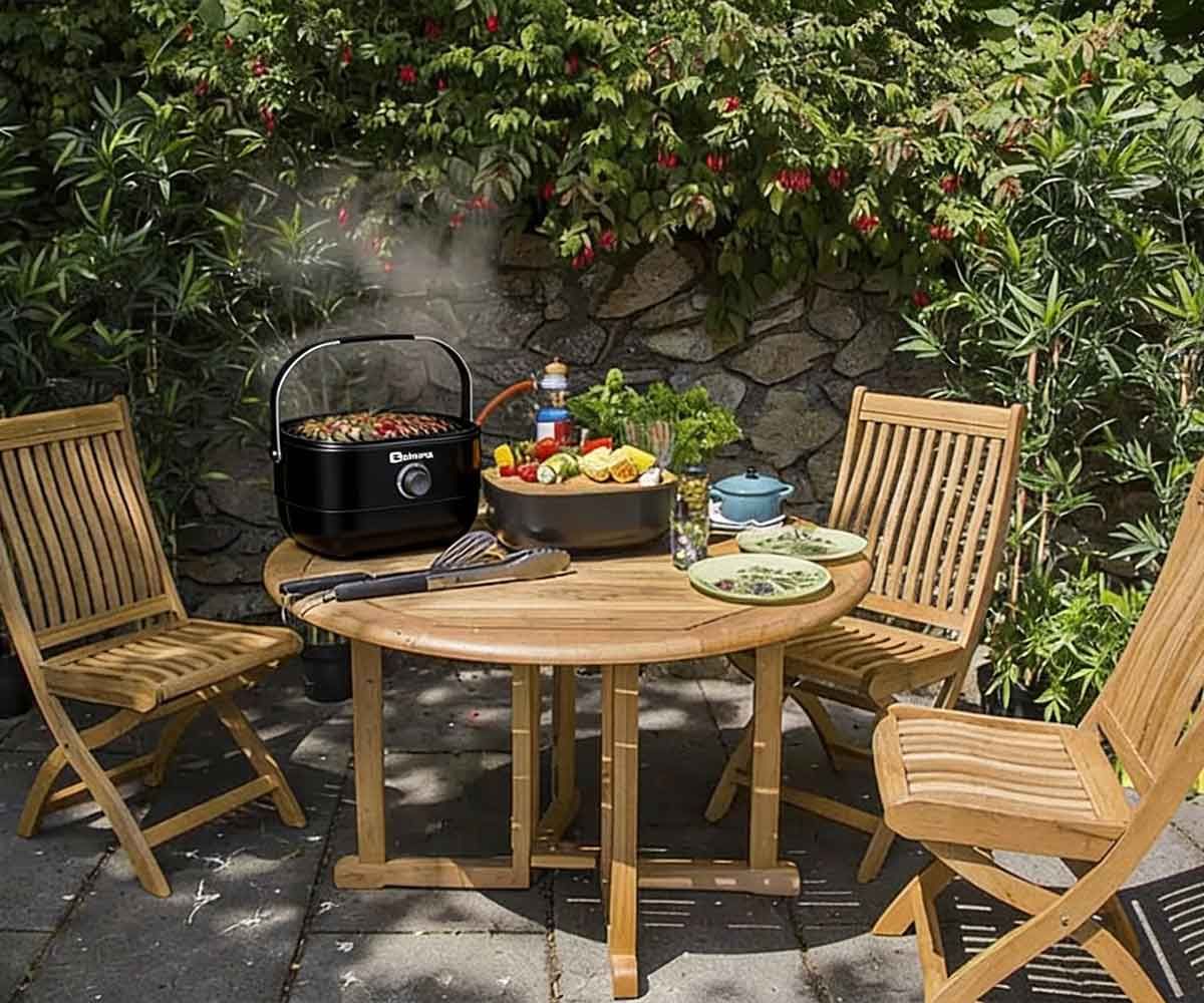 SAH BARBEKÜ-MİNİ BBQ, SİYAH