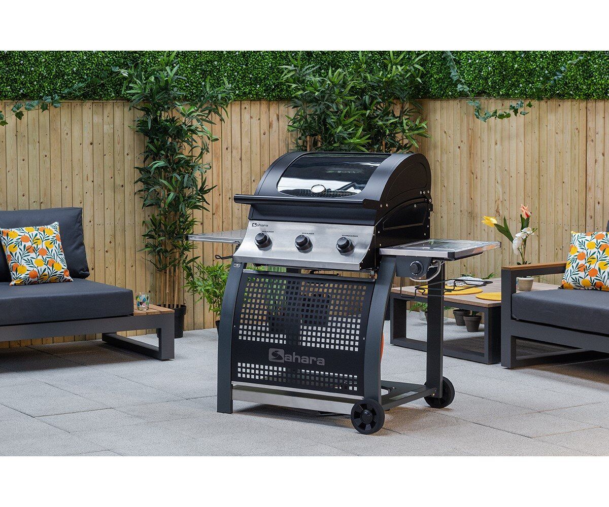 SAH BARBEKÜ-S375, METALİK