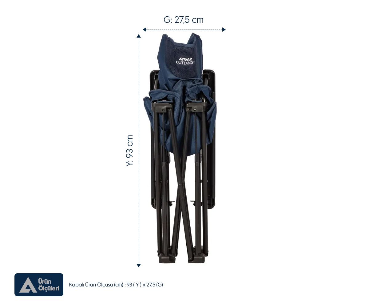 Aygaz Kamp Sandalyesi Comfort