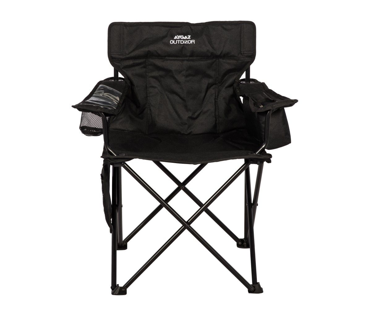 Aygaz Kamp Sandalyesi Cool Ice - Siyah