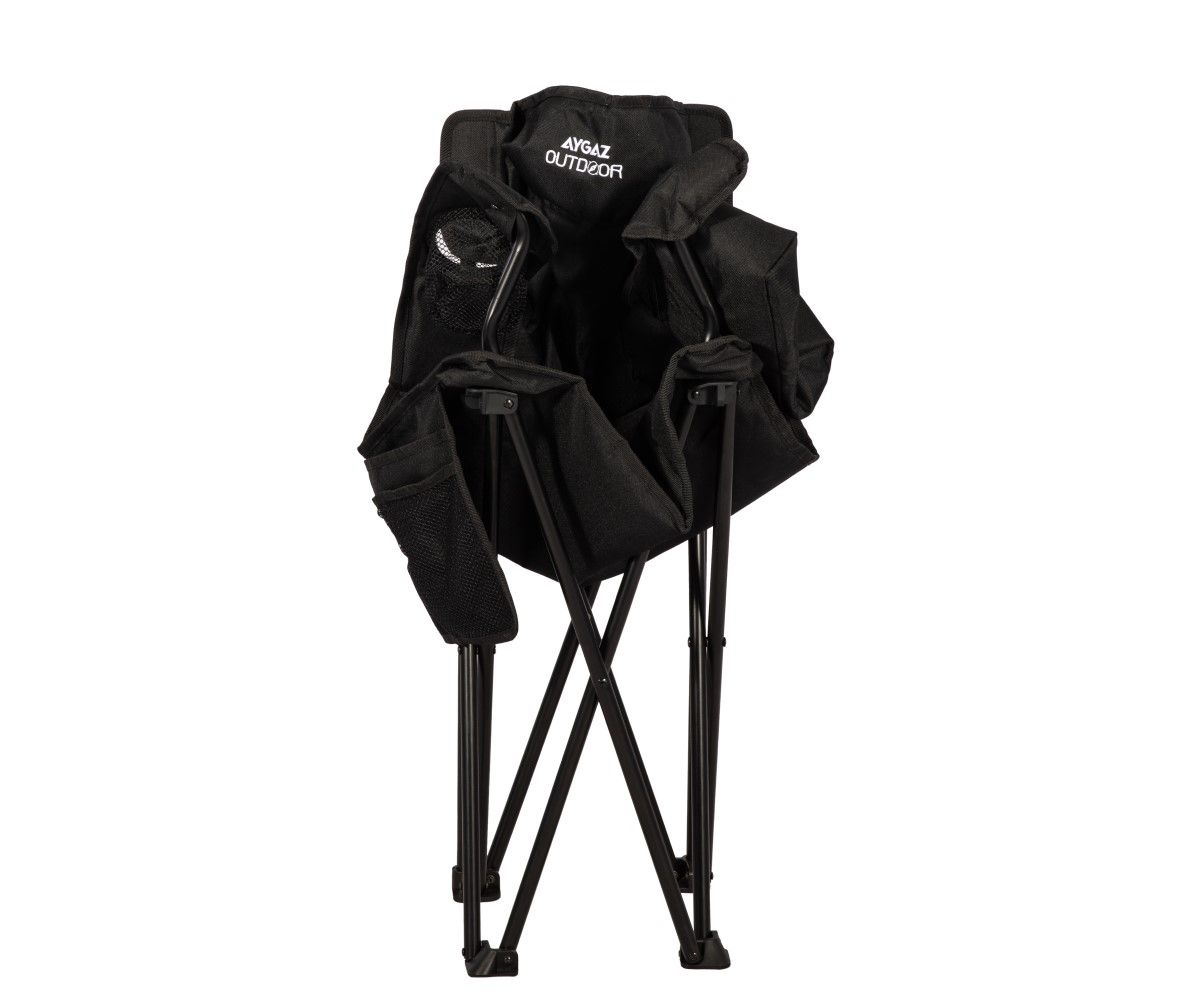 Aygaz Kamp Sandalyesi Cool Ice - Siyah