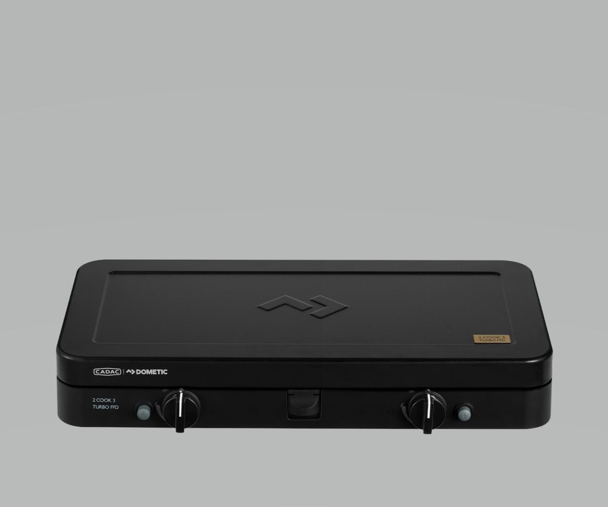 Cadac 2 Cook 3 T-FFD Turbo Ocaklı İç Mekan Kullanımına Uygun Barbekü