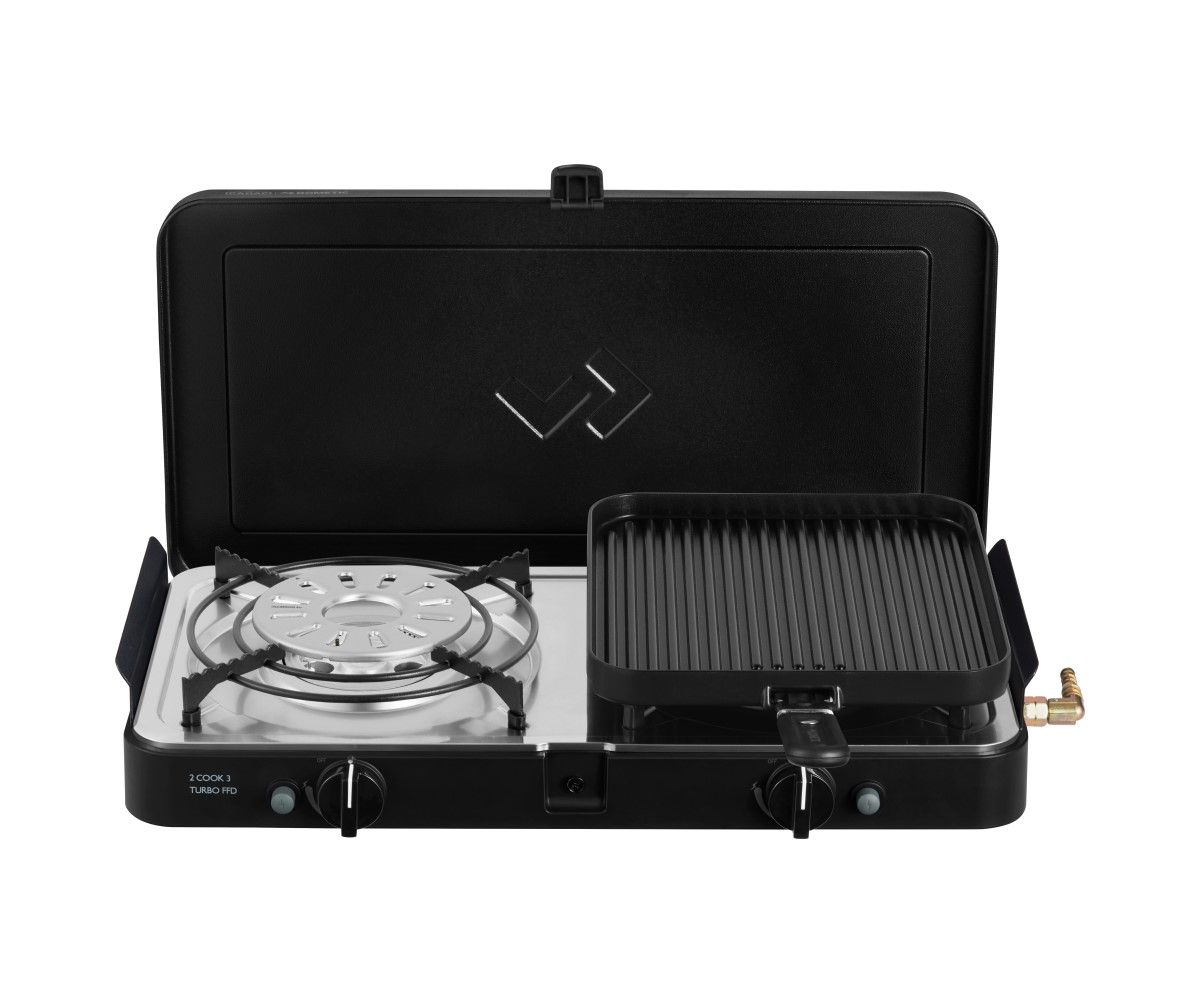 Cadac 2 Cook 3 T-FFD Turbo Deluxe İç Mekan Kullanımına Uygun Barbekü