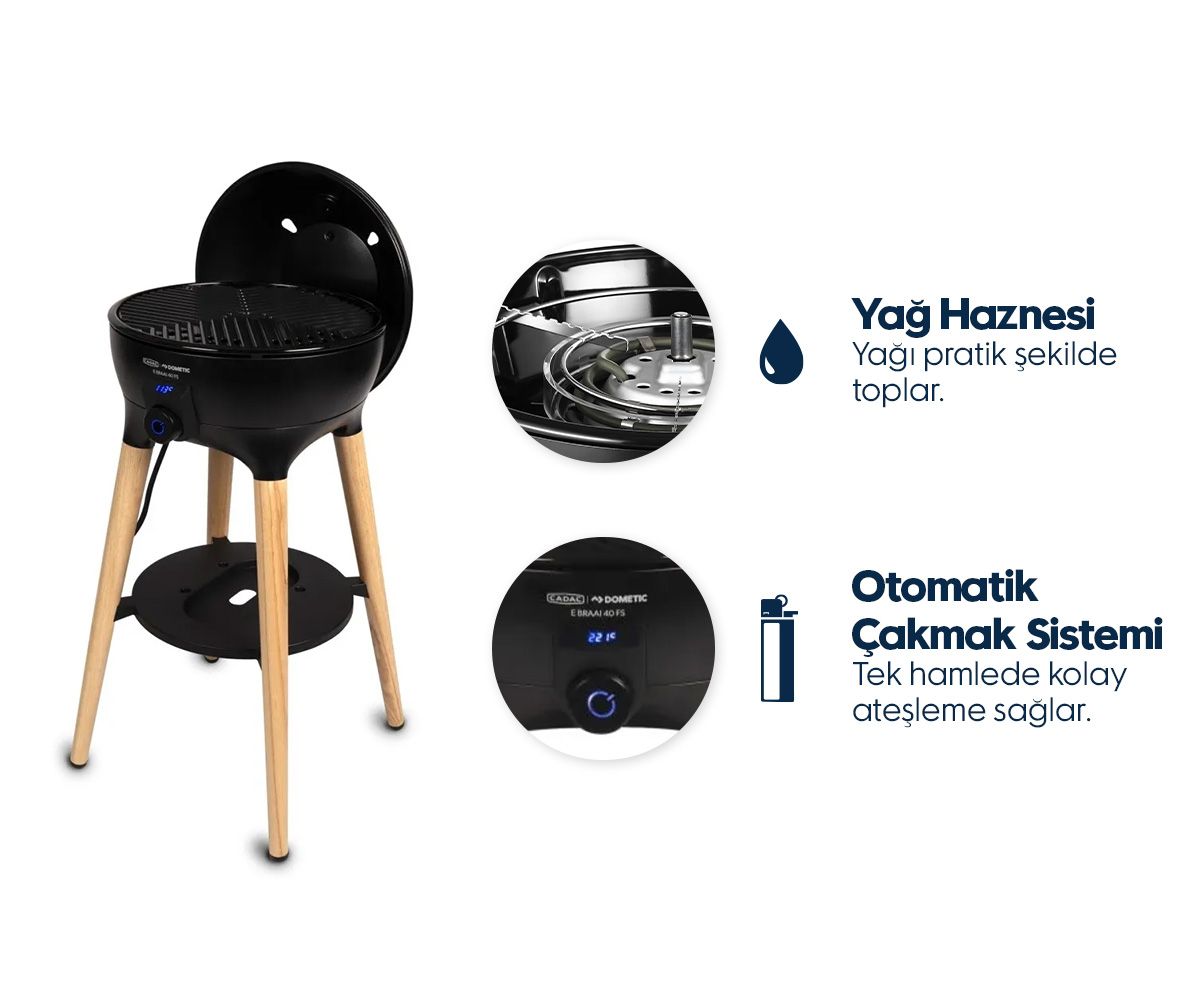 Cadac Ebraai 40 FS Elektrikli Barbekü