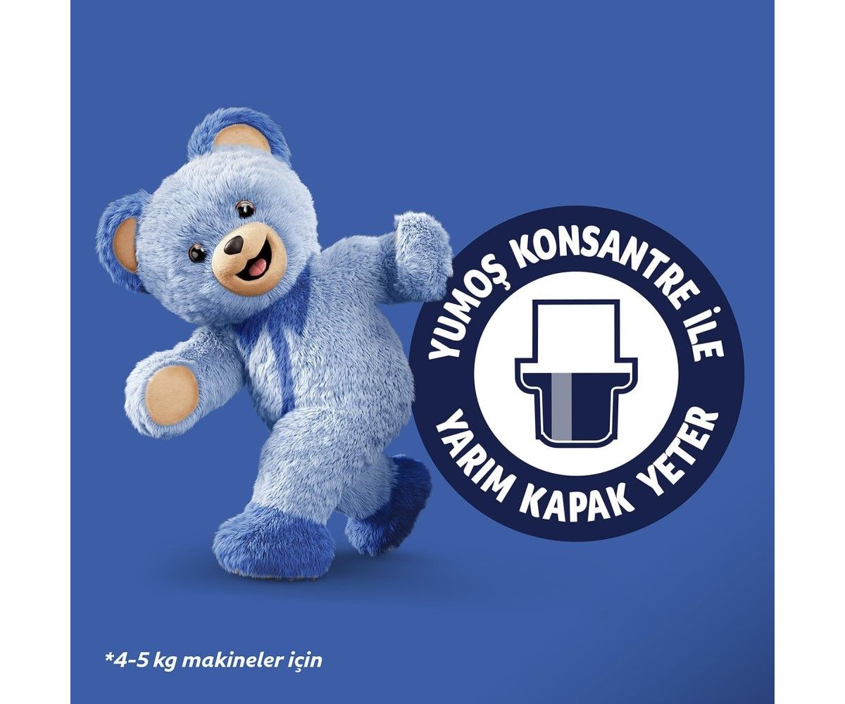 Yumoş Uzman Konsantre Çamaşır Yumuşatıcısı Kırışıklık Karşıtı 1200 ml