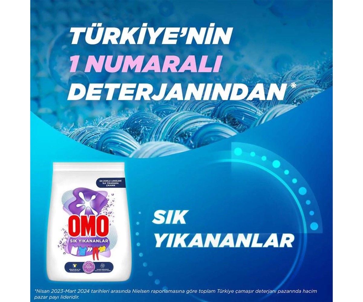 Omo Toz Deterjan Sık Yıkananlar 5 kg