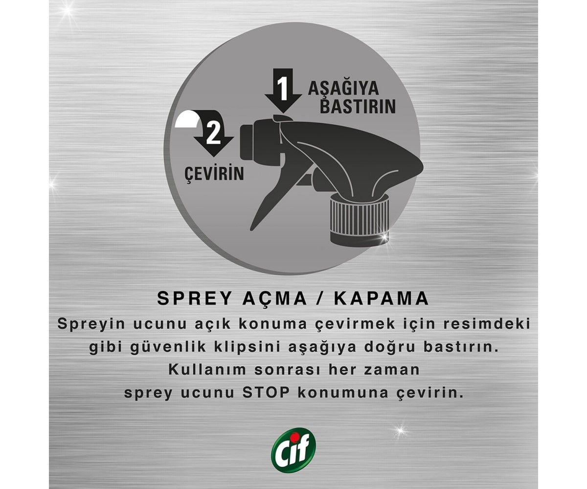 Cif Perfect Power Sprey Ocak&Fırın 435 Ml