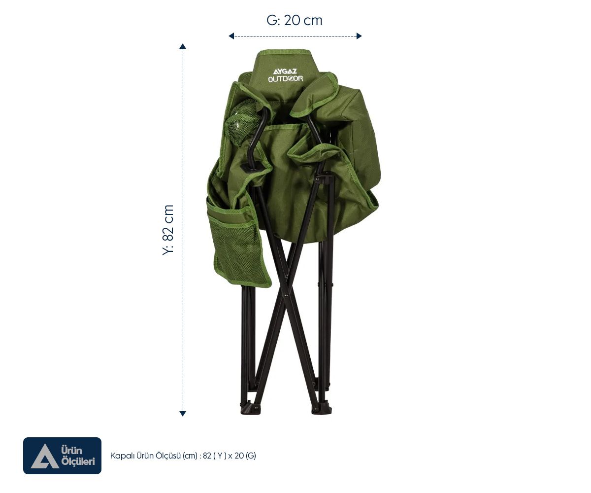 Aygaz Kamp Sandalyesi Cool Ice - FC-96806 SG-42