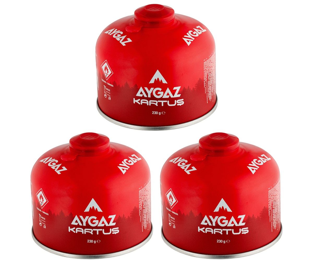 Kartuş Lindal/Vidalı Bağlantı 230gr 3'lü Paket