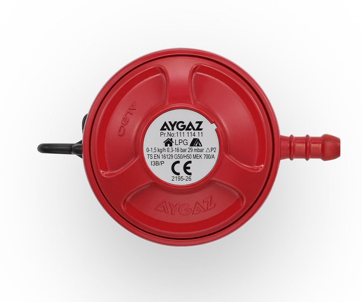 Aygaz Çift Kademeli Dedantör 1.5 kg/sa - 8 mm
