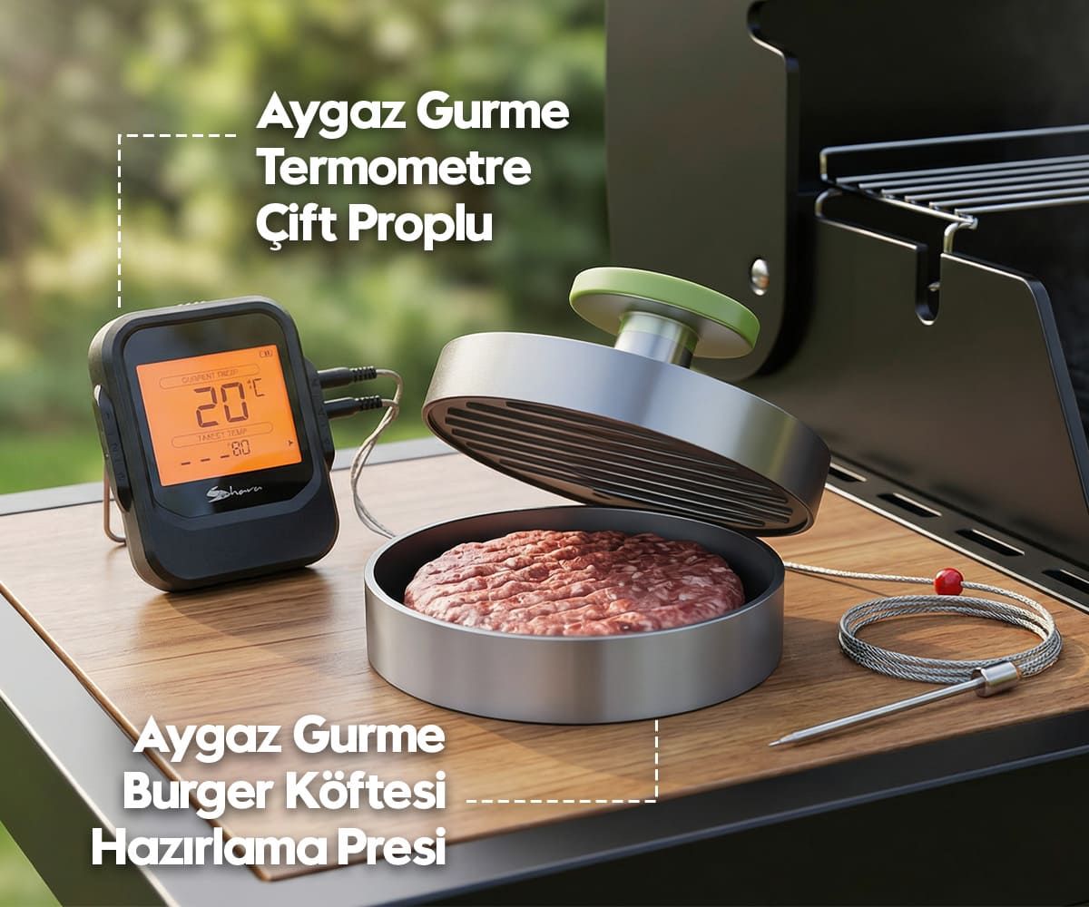 Aygaz Gurme Hamburger Yapma Seti