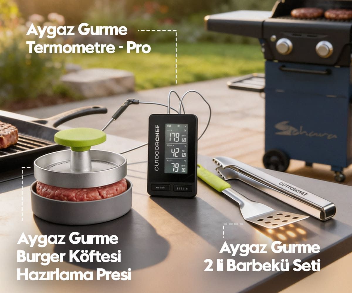 Aygaz Pro Hamburger Yapma Seti