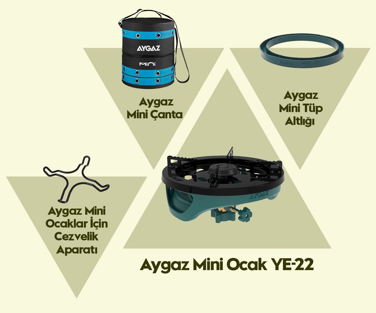 Aygaz Mini Ocak Seti