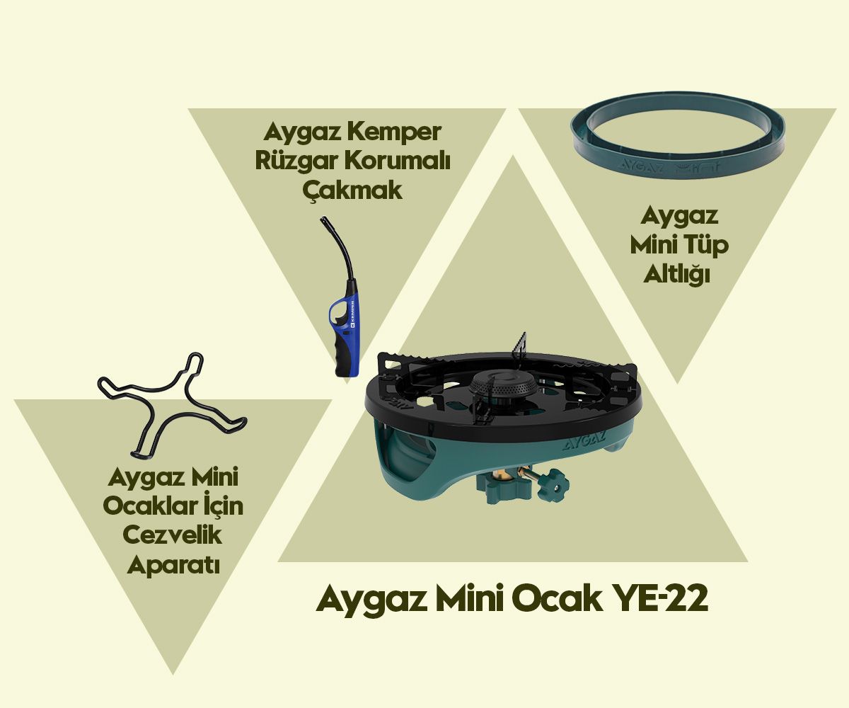 Aygaz Mini Ocak Seti